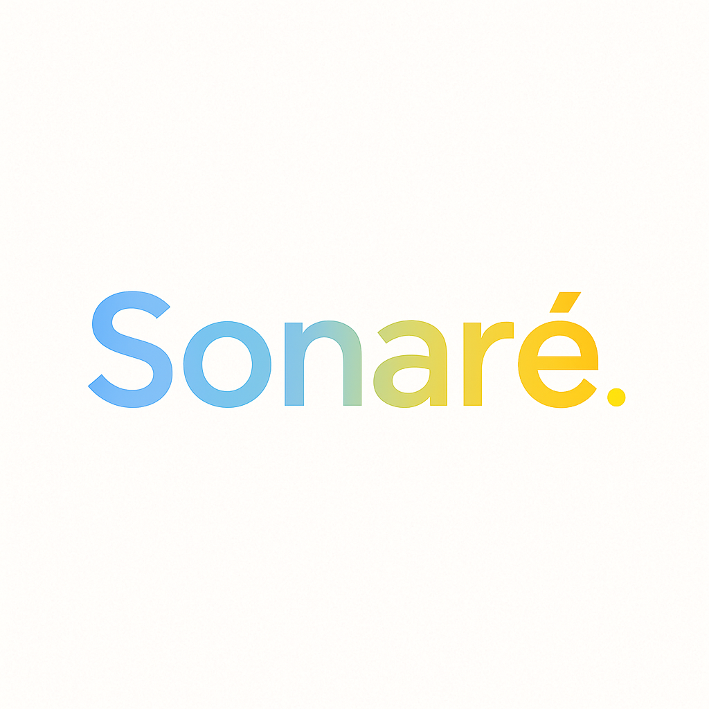 Sonaré Clean Wordmark