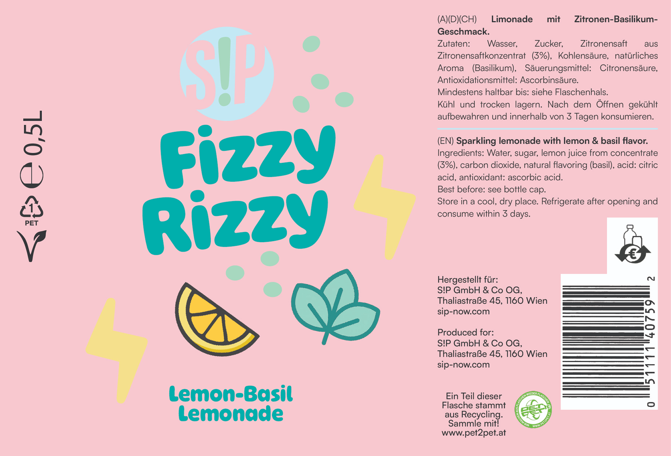 Fizzy Rizzy - Functional Beverage Brand