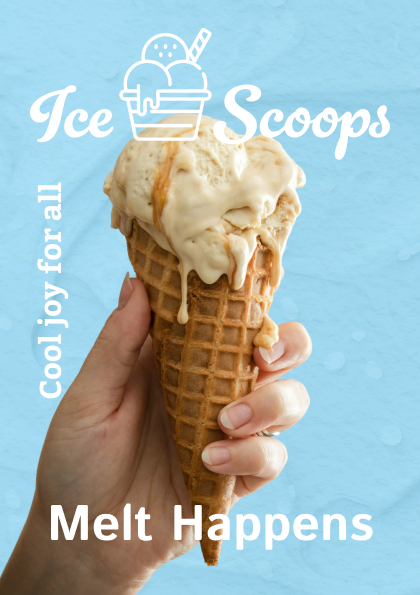 English Ice Scoops Flyer